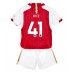 Arsenal Declan Rice #41 Babykleding Thuisshirt Kinderen 2023-24 Korte Mouwen (+ korte broeken)